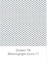 Screen 1% Bianco grigio scuro 11